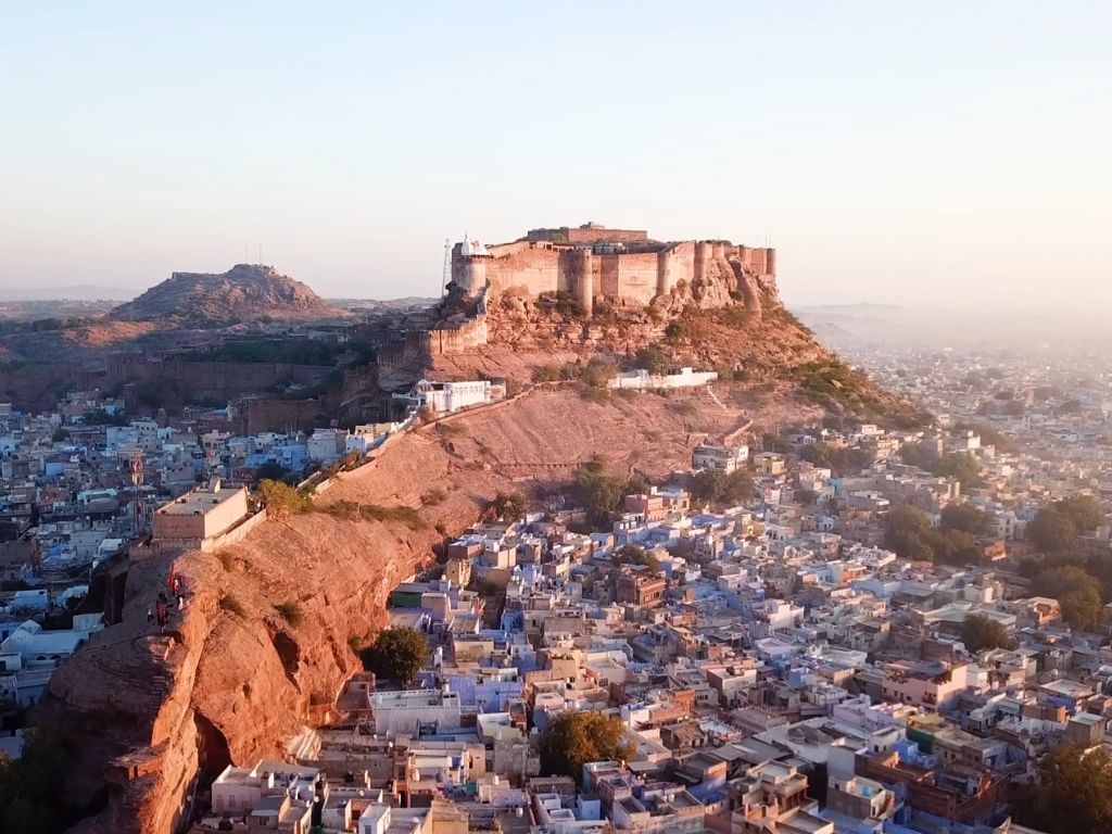 india from above